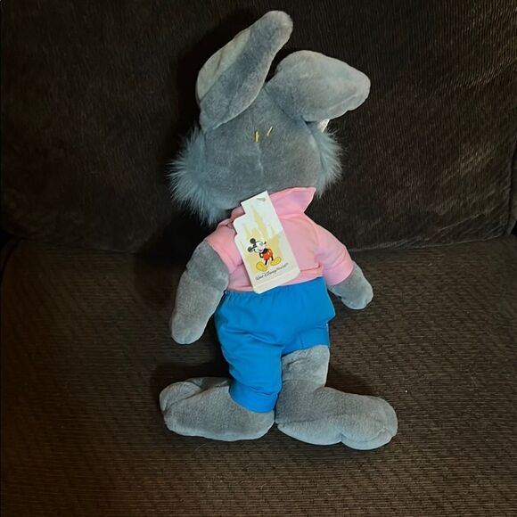 Rare Disney World Splash Mt Song Of The South Brer Plush 18” Rabbit With Tags - Picture 2 of 9